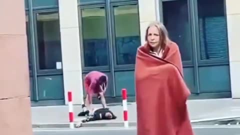 Africans Beat And Rob German