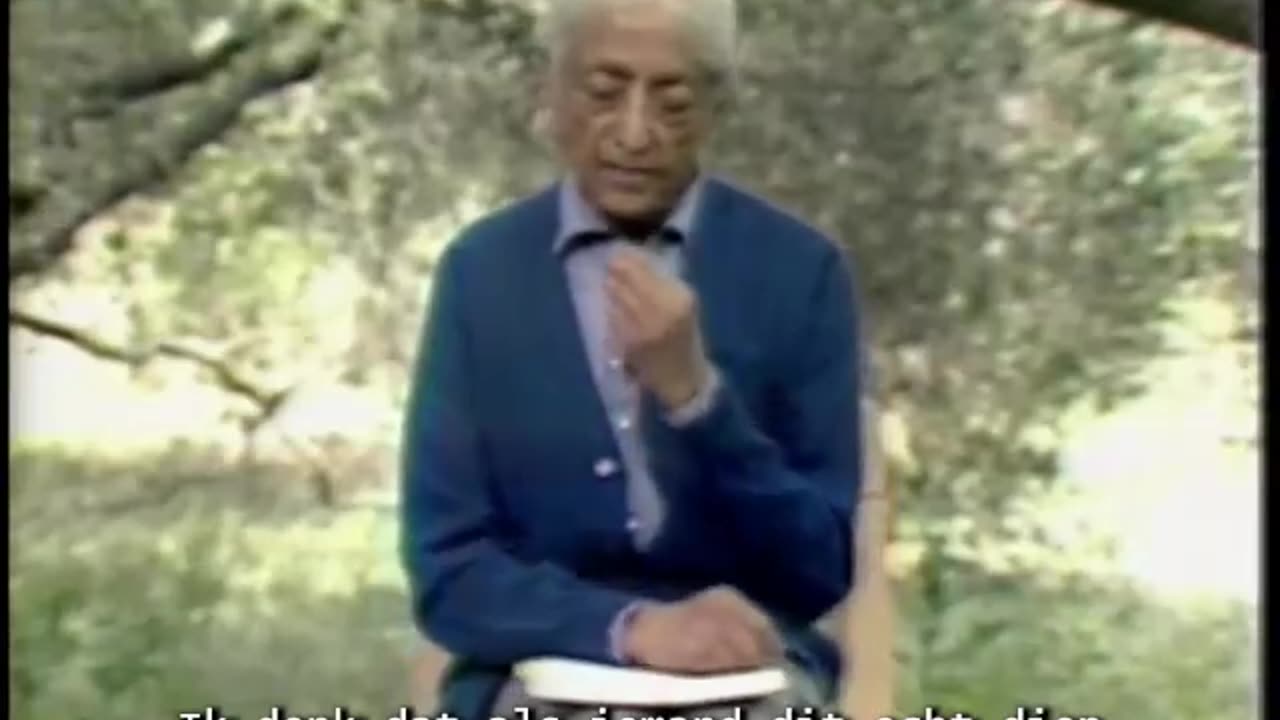 Isn't political action necessary to bring about total change - J. Krishnamurti (Dutch/NL Subs)