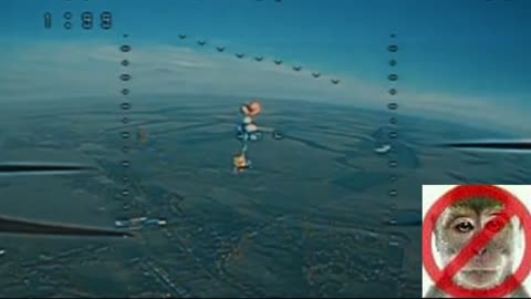 😵‍💫 Russian FPV drone operator decides to attack helium balloons, presumably