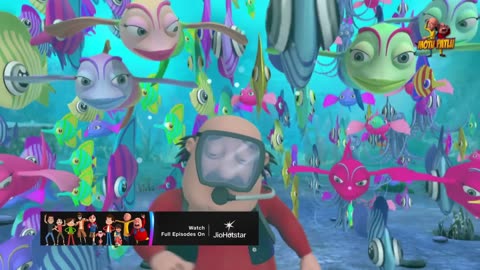 Under Water भी नई मुसीबत | Motu-Patlu