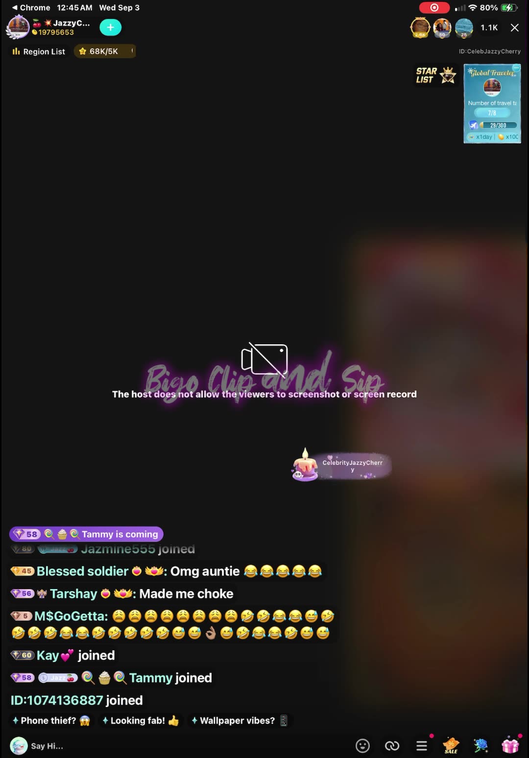 JazzyCherry gets updated by Mr D n Ms Diverse about Aces mom n Holly 9/2/25 #bigoclipandsip