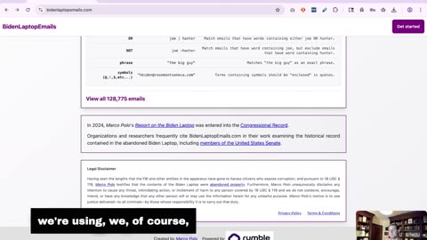 Marco Polo Relaunches BidenLaptopEmails.com Searchable Database
