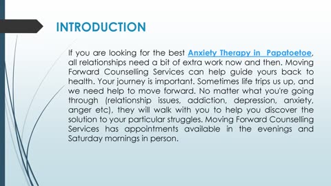 If you are looking for the best Anxiety Therapy in Papatoetoe