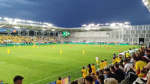 Romania vs Montenegro. The young fans are excited. UEFA EURO U19 🏆 Football Scouting 13.06.2025 ⚽✍🏻📝