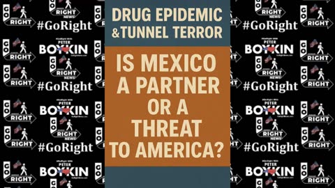 DRUG EPIDEMIC AND A TUNNEL TERROR - Is Mexico a Partner or a Threat to America