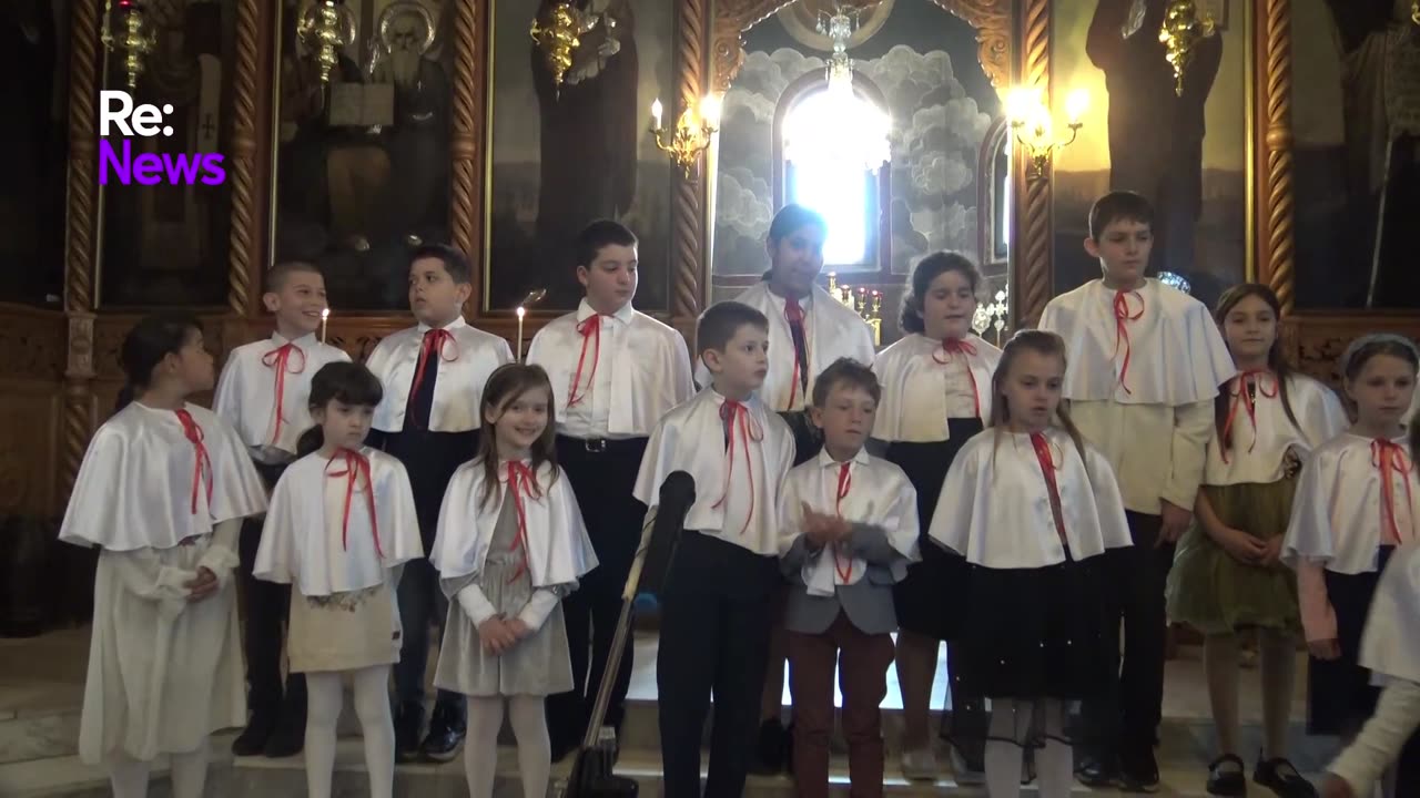 Пасхален Концерт на децата от Неделното училищте по Вероучение храм "Света Тройца" София