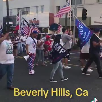 Peaceful Trump protests all over California, about to elect a Republican governor?