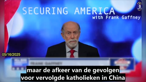 【NL】Frank Gaffney roept paus op tot verwerping van Vaticaan-CCP akkoord