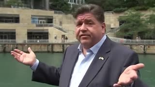 PRITZKER: "I live rent free in the President's head." Wait 'til the end. 🤣
