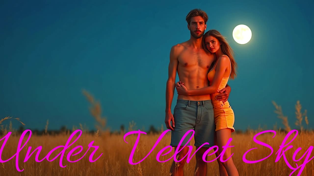 Electronic Music. Song Under the Velvet Sky.