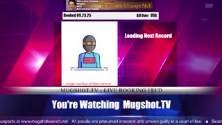 Mugshot TV - Live Arrest Booking Video Stream
