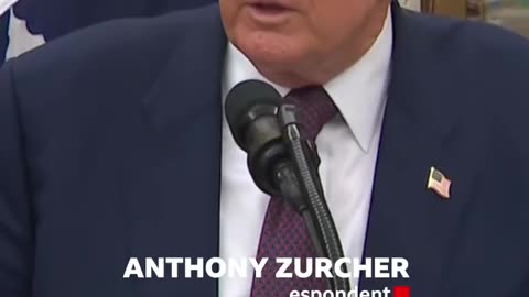 journalist questions Donald Trump on India tariffs