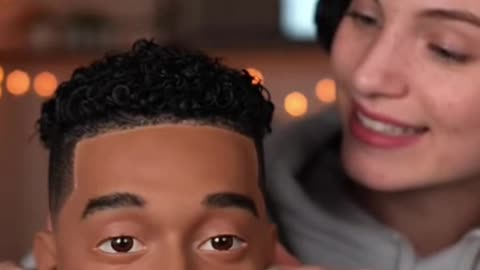 ASMR Parody: A Living Head Reacts to Gentle Strokes
