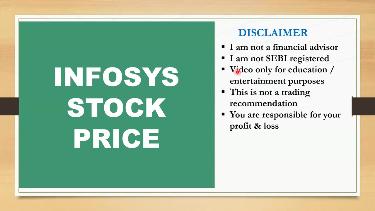 INFOSYS STOCK PRICE VIEW FOR ONE YEAR