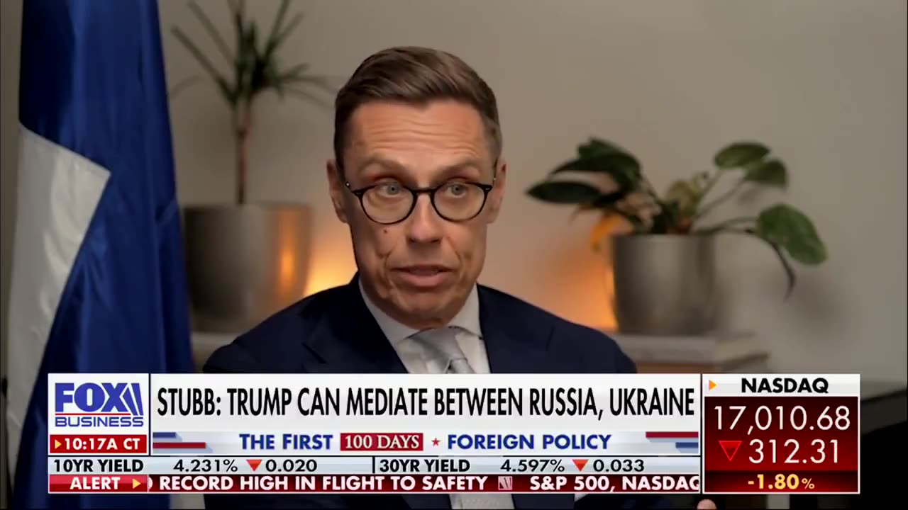 Finland President: Why Only President Trump Can Deliver World Peace (VIDEO)