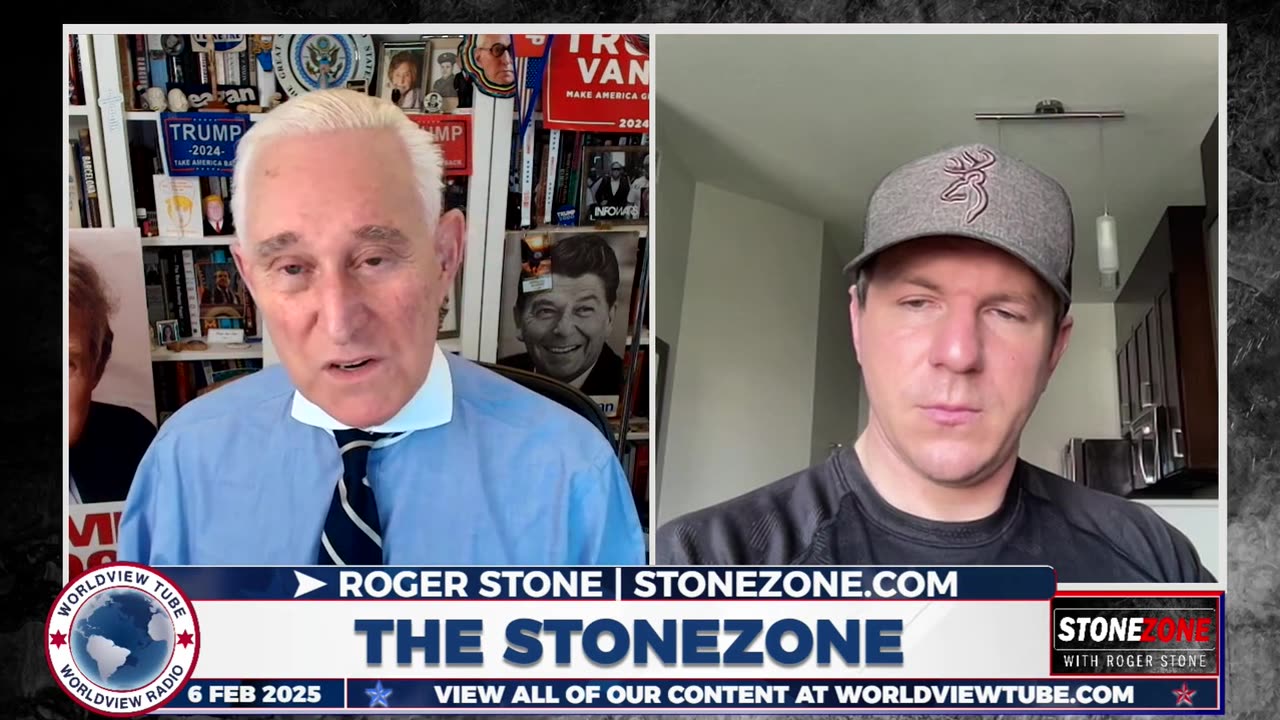 James O'Keefe Talks to Roger Stone About Dropped Charges Against Him