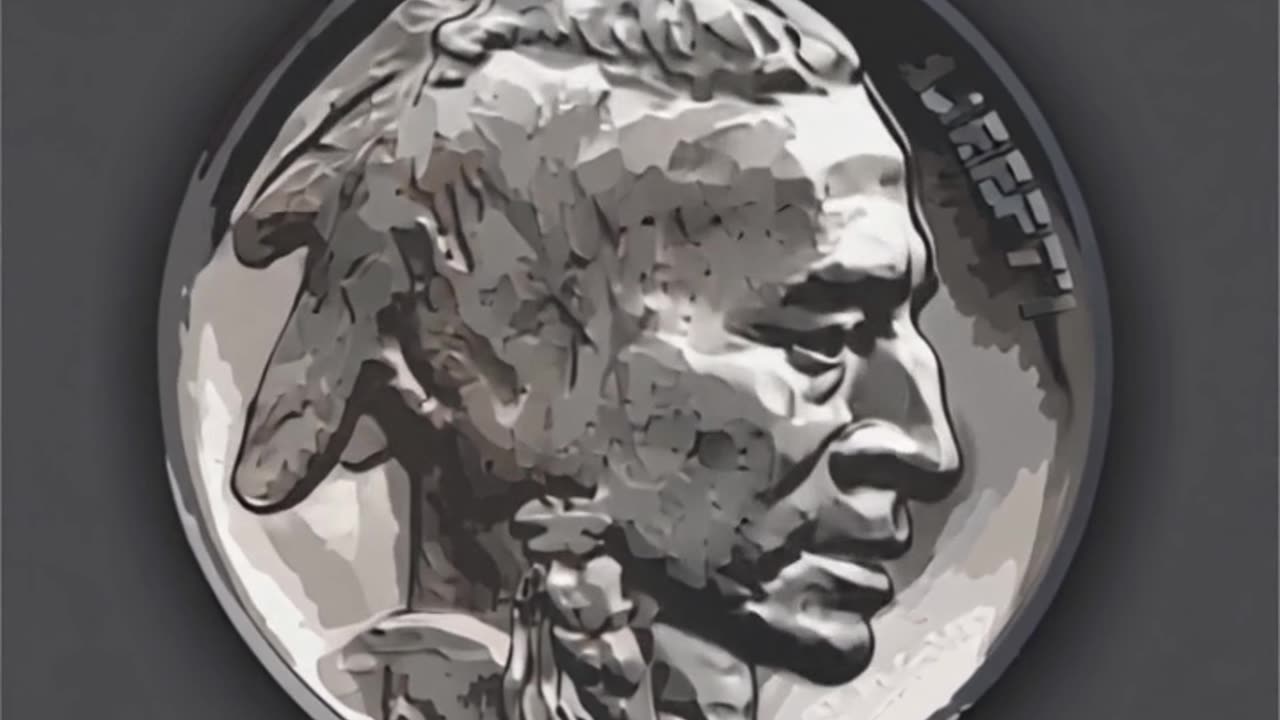 Indian Head Nickel Wall Art