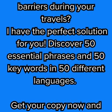 Struggling with language barriers during your travels?