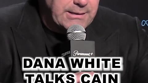 Dana White speaks about Cain Velasquez' release from prison