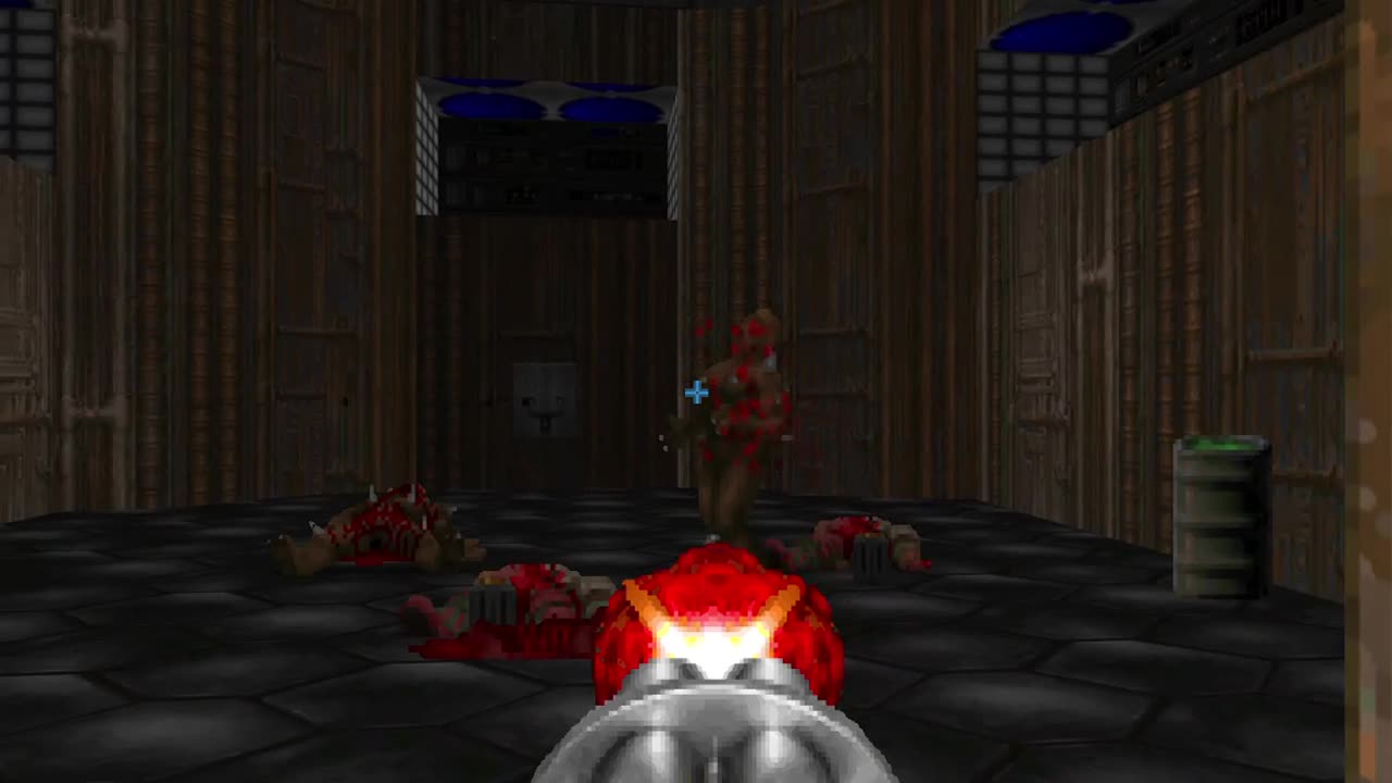 Doom Episode 1 in one map, gameplay style 1993, DoomOne