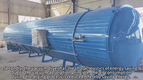 The vacuum dryer