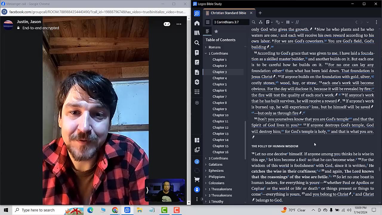 theres nothing good about my sin, it makes me feel terrible [The Bride of Christ]