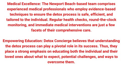 Detox Concierge - #1 Alcohol Detox in Newport Beach, CA