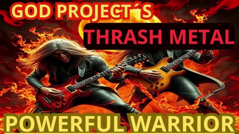 POWERFUL WARRIOR. THRASH METAL