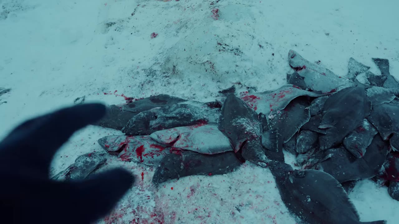Two Days of Ice Fishing - on the Coldest Island in the World