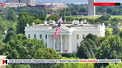 🇺🇸 President Trump Reveals Major MAGA Agenda Updates at The White House [LIVE]