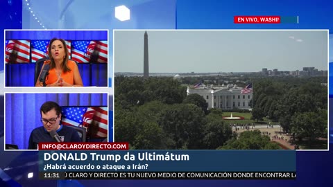 EN VIVO Y EN ESPAÑOL DONALD Trump da ultimátum: ¿Habrá acuerdo o ataque a Irán?