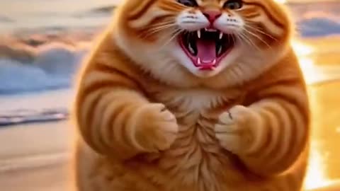 Funny cat video ai