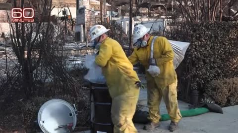 California wildfires left behind 9 billion pounds of toxic ash and debris 60 Minutes