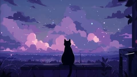 Cat & Sky ☁ Chill Lofi Beats for Escape, Relaxation & Study 🐾