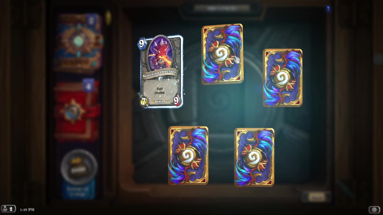 Hearthstone 10 pack opening.