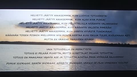 minun näkemys, mistä kaikki lähtee ja ratkaisu hyvyyteen
