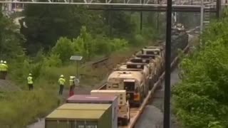 Massive amount of military assets are now rolling into Washington