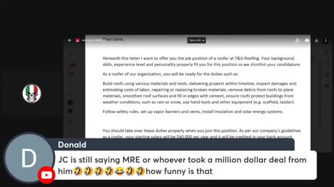 Gene Borello fake roofing job