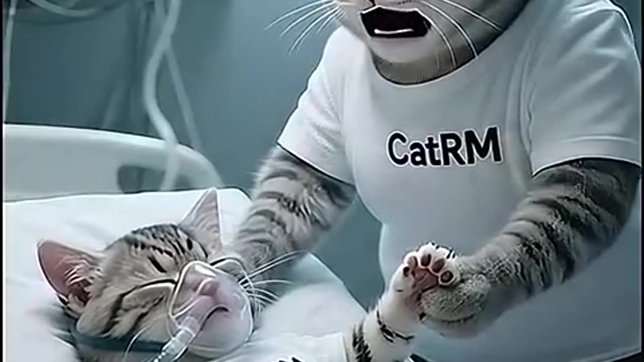 "Tears on the Road | The Tragedy of CatRM 🐾💔" #funny #shorts #cat #catRM #dog #ai