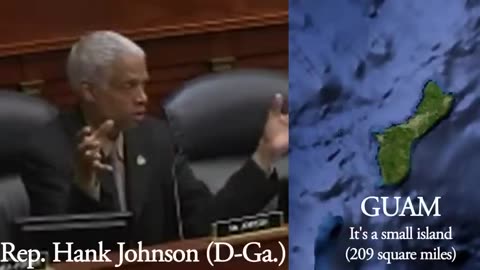 U.S. Rep Hank Johnson's (D-Ga) Shining Moment!