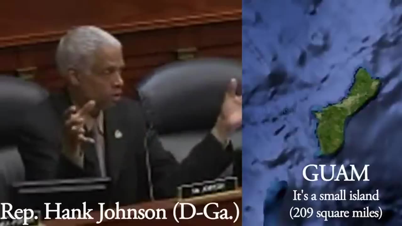 U.S. Rep Hank Johnson's (D-Ga) Shining Moment!