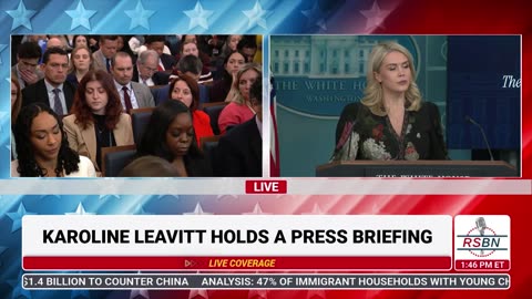 WATCH: White House Press Secretary Karoline Leavitt Holds a Press Briefing - 11/4/25