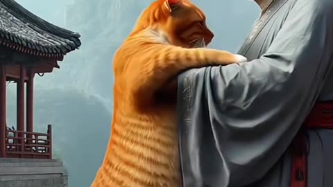 Watch This Cat Master Kung-Fu Thanks to a Cow's Wisdom!