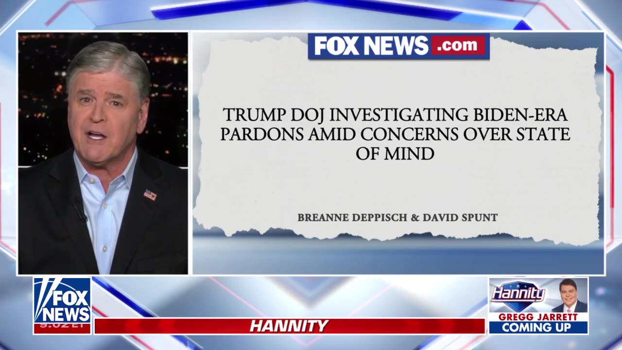 HANNITY: ‘Two Key Questions That Must Be Answered’ in Biden Autopen Scandal