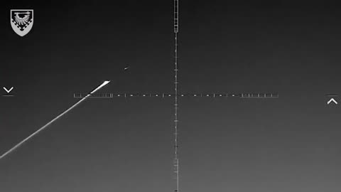 Ukrainian F-16 fighter jet intercepts Shahed with an American AIM-9 Sidewinder air-to-air missile.