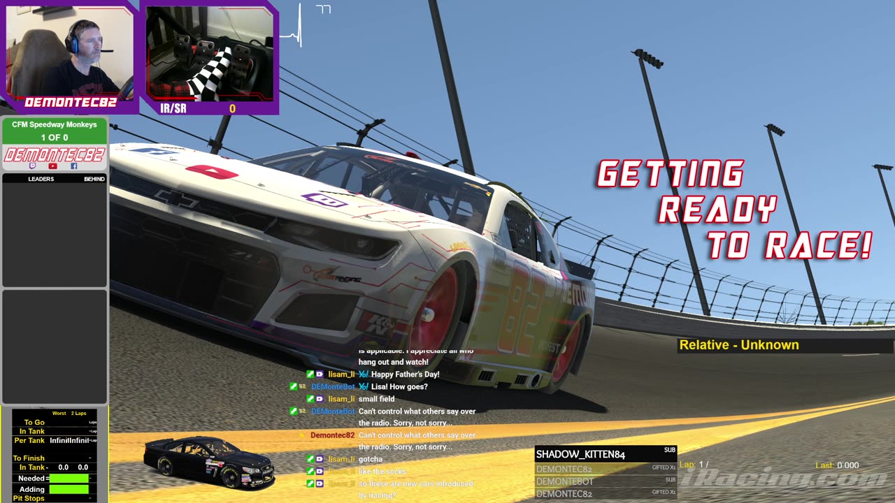CFM Speedway Monkeys - Fathers Day Special- Gen4 @ Talladega