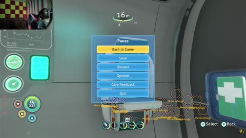 Subnautica 10th Stream with Facecam Twitch VOD