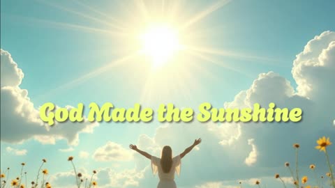 God Made the Sunshine 🌞 | Kids Worship Song About Creation | Little Lamb Studios
