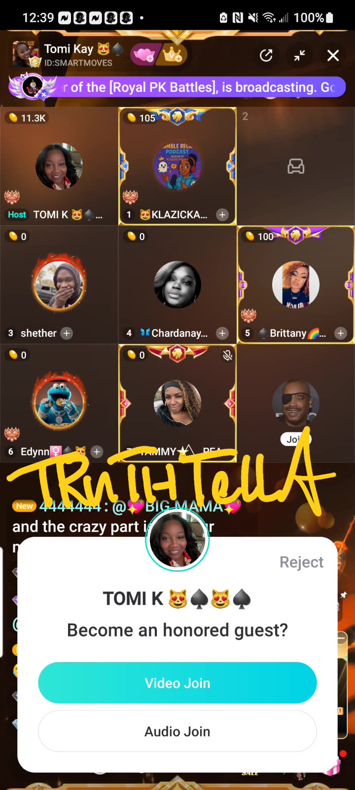 QUEEN TOMIKAY 3RD SHIFT PANEL