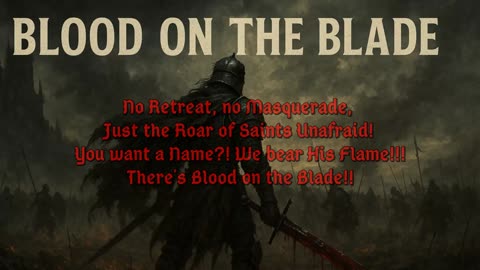 The Veil & Flame ~ Blood On The Blade { Lyrics } Remix 1